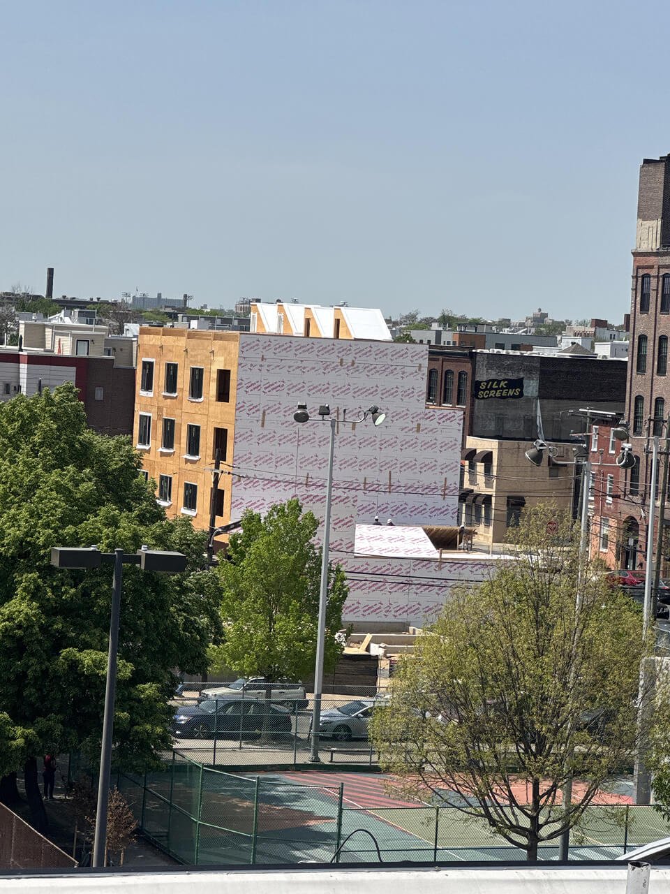 Construction progress